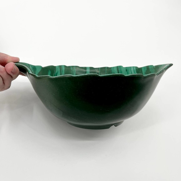 Opalhouse Set of 2 Bamboo Melamine Leaf Mini Snack Bowls Serving Green - Picture 6 of 11